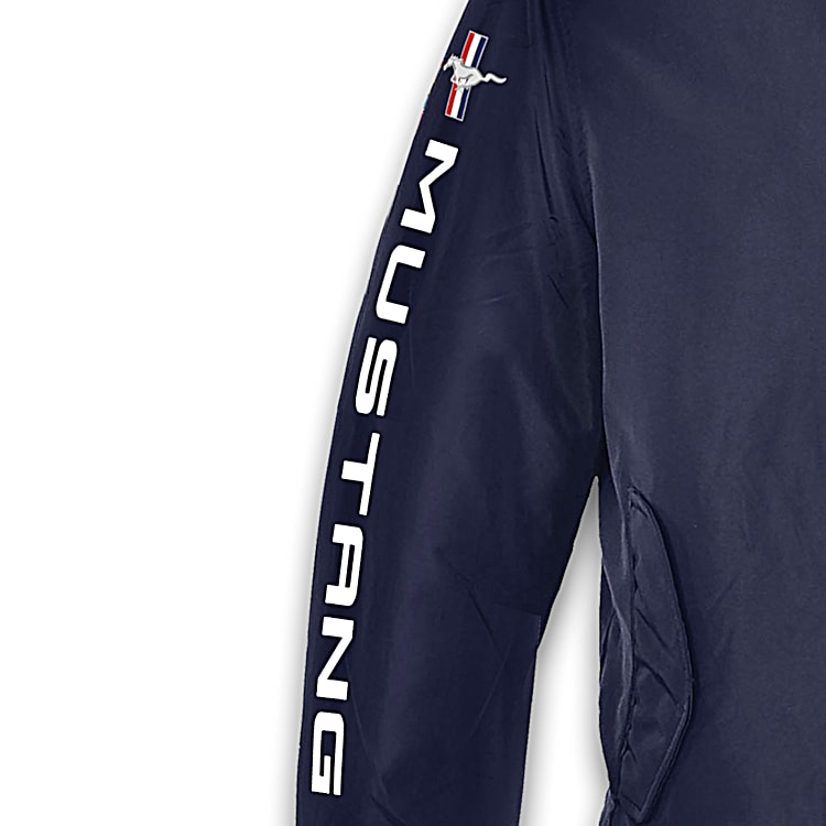 Men's Ford Mustang Jacket – Lightweight Full-Zip Jacket Men's Ford Mustang Jacket – Lightweight Full-Zip Jacket