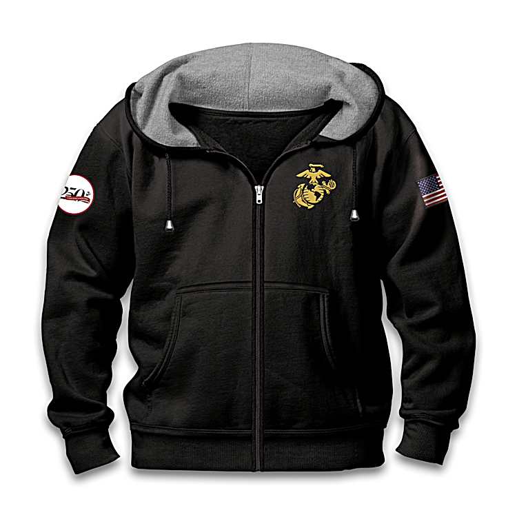 【PERSTEP】★男女兼用★25SS MARINE HOODIE Amazon.com: Lucky Ride USMC LOGO HOODED SWEATSHIRT (FULL ZIP
