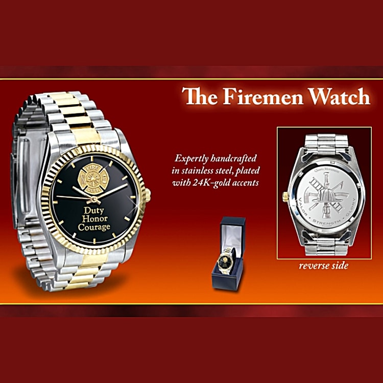 Firefighter watches cheap personalized