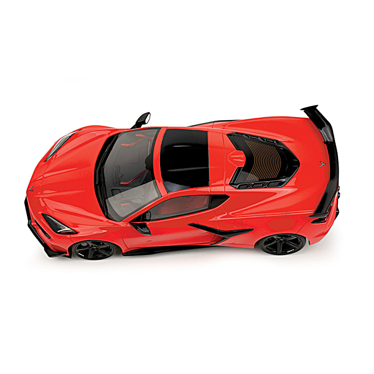 1:18-Scale 2023 Chevrolet Corvette Z06 Sculpture With A Torch Red