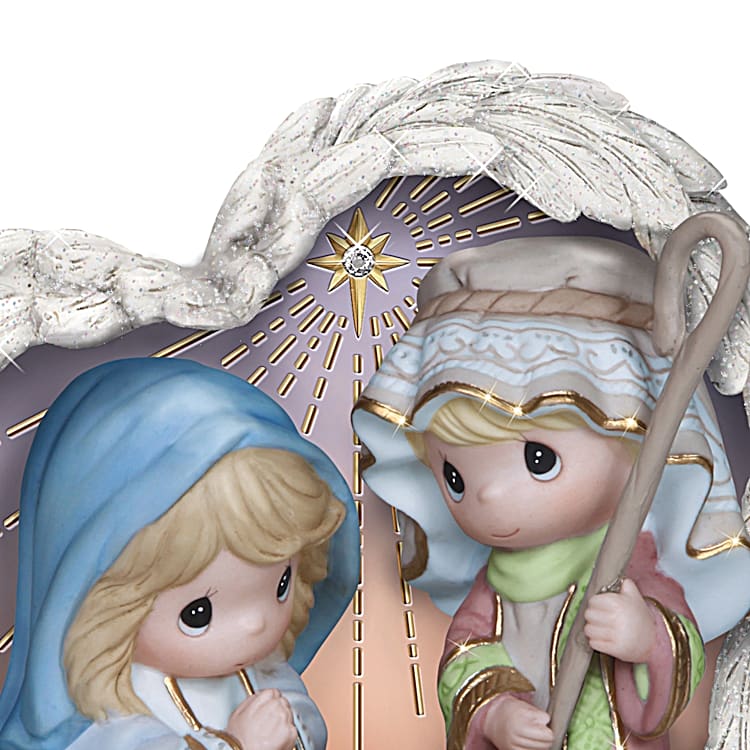 Precious moments nativity dolls store