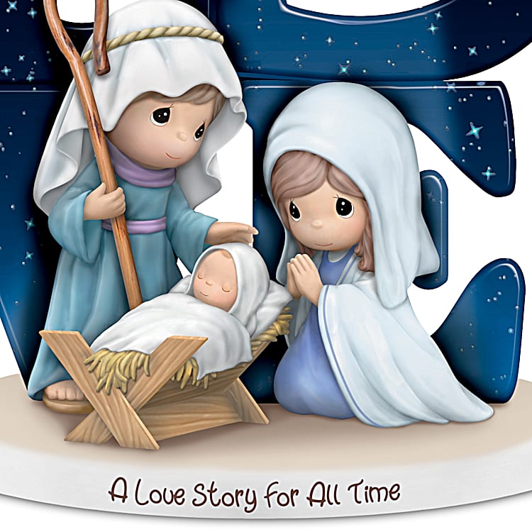 Precious moments nativity dolls 2025