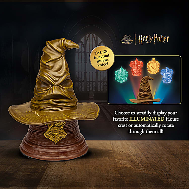Harry Potter HOGWARTS CREST Teller Collectors Display Plate RARE