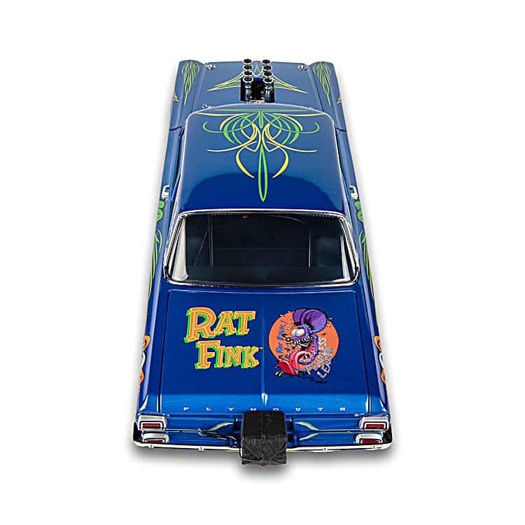 Ed Big Daddy Roths Rat Fink 1965 Plymouth AWB 1:18-Scale
