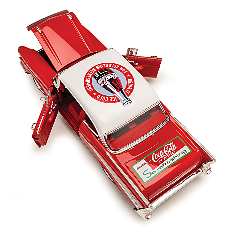 Exclusive 1957 COCA COLA Bel Air Diecast Car