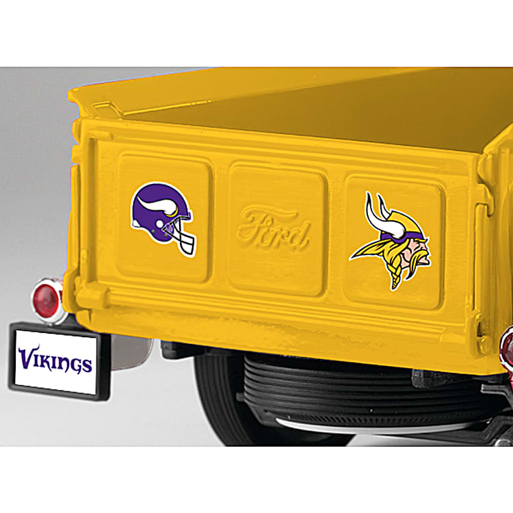 Minnesota Vikings 1:18-Scale 1948 Ford NFL Pickup Truck