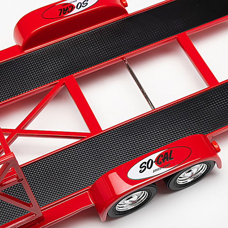 SO-CAL Speed Shop 1:18-Scale Diecast Tandem Trailer And