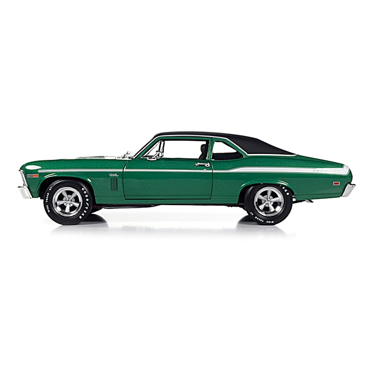 Diecast model cars Chevrolet Nova 1970 1/18 GMP red/Dekor