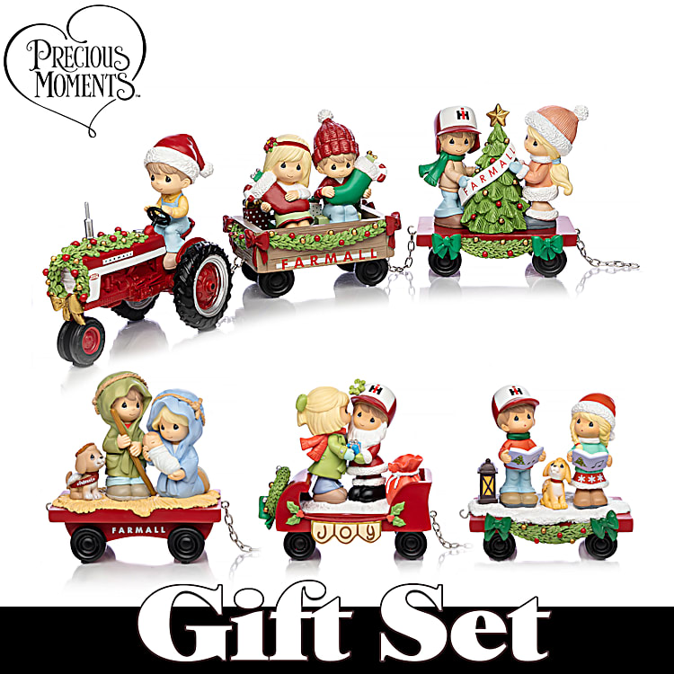 Precious moments christmas train top