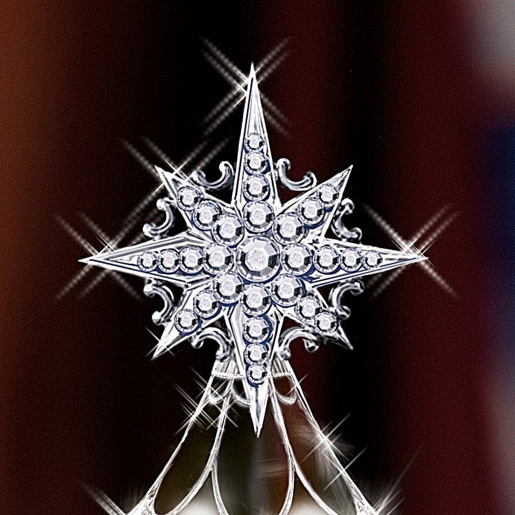 Crystal 2024 tree topper