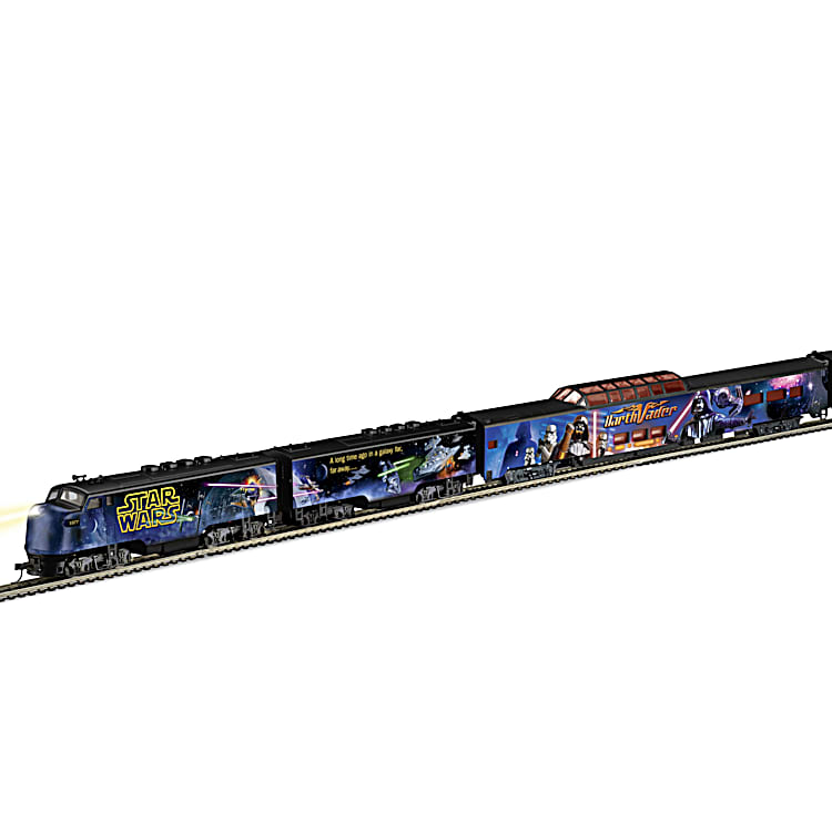 Glow in the clearance dark train set