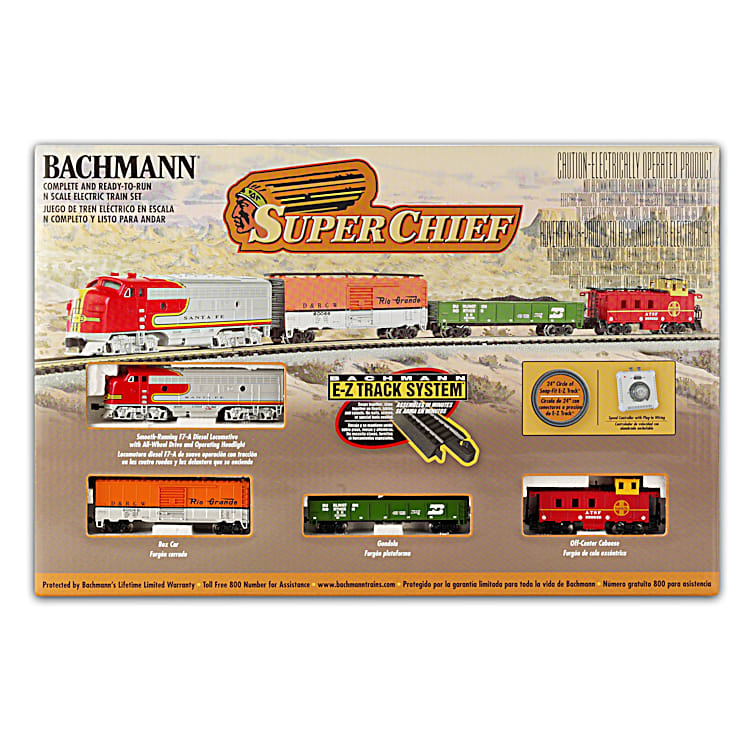 Super chief train set new arrivals