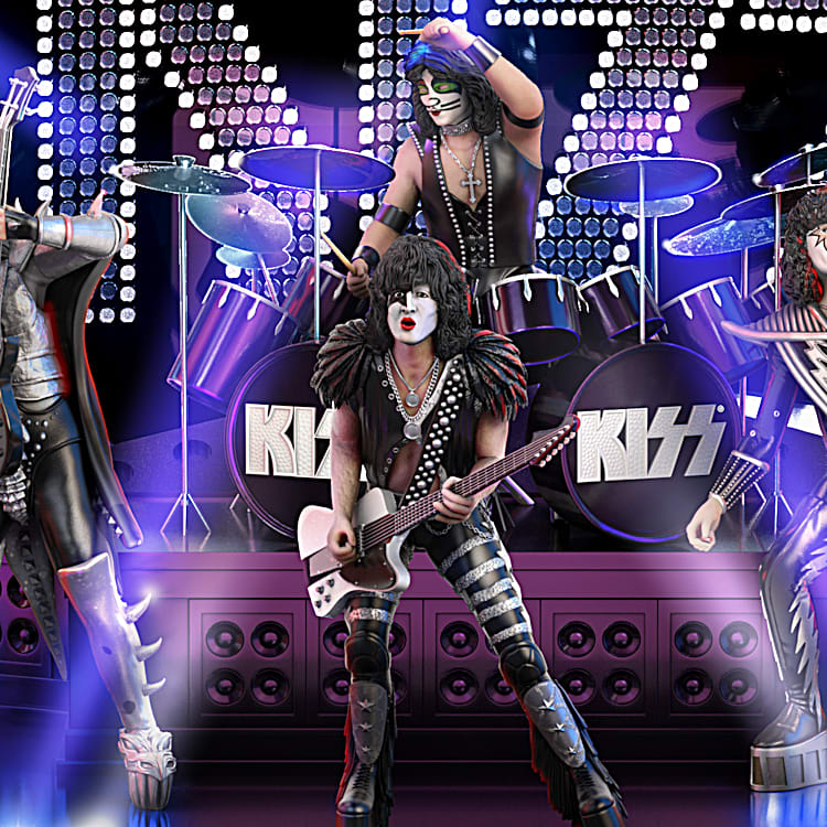 KISS Musical Sculpture Featuring The Rock Band Live In KISS Musical Sculpture Featuring The Rock Band Live In
