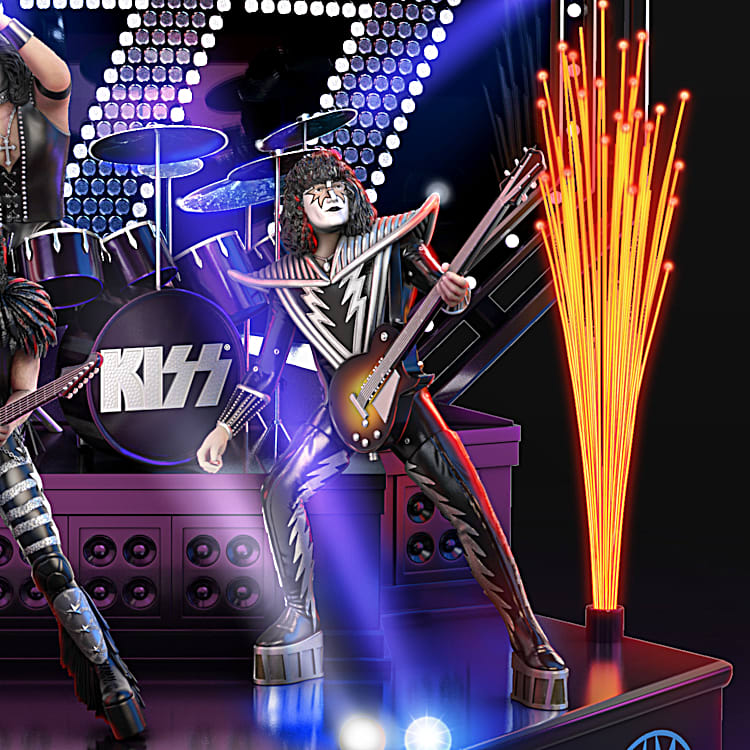 KISS Musical Sculpture Featuring The Rock Band Live In