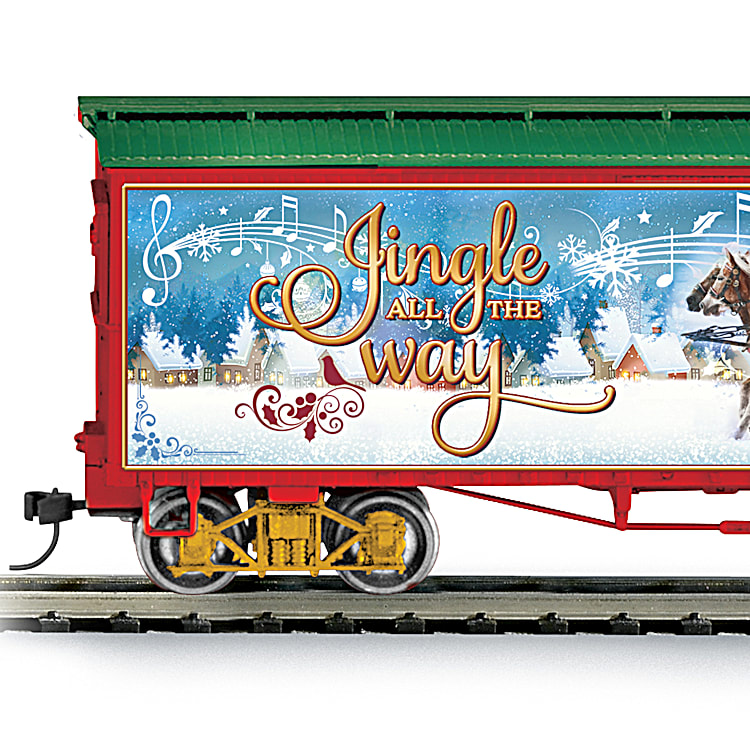 Ho scale christmas train set online