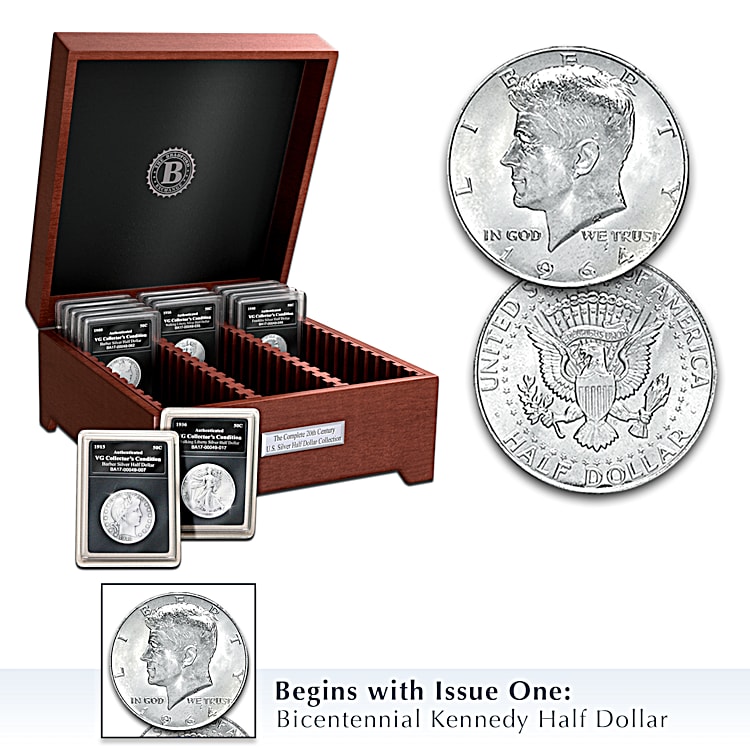 Complete 20th Century U.S. Silver Half Dollar Coin Collection