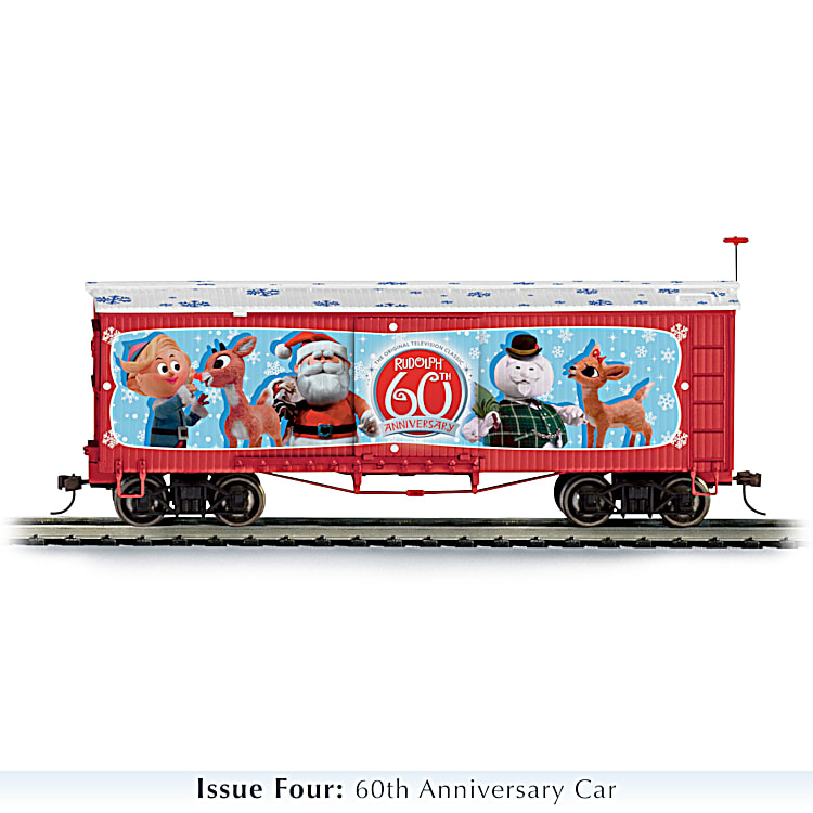 Rudolphs Christmas Town Express Electric Train Collection