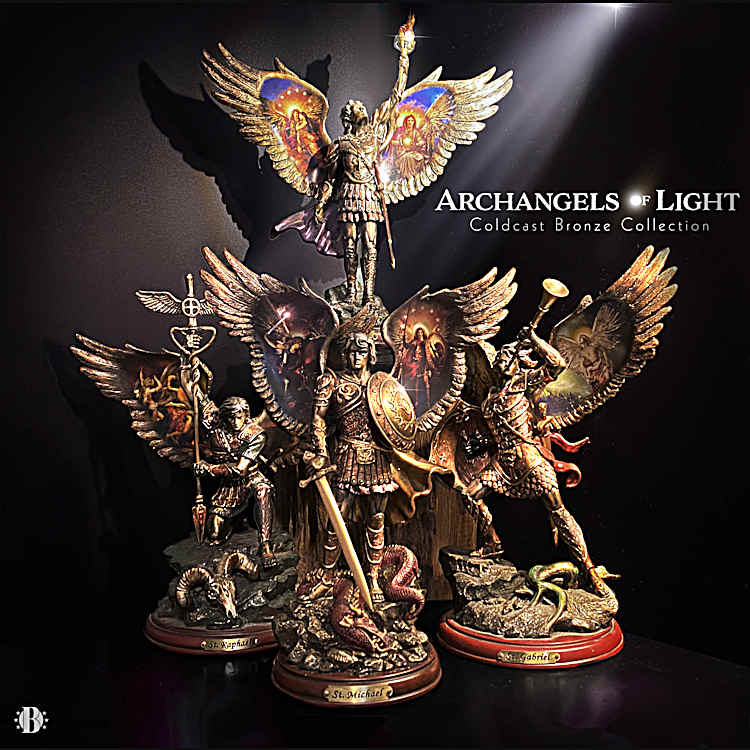 Bronze Sculpture Collection: Archangels Of Light