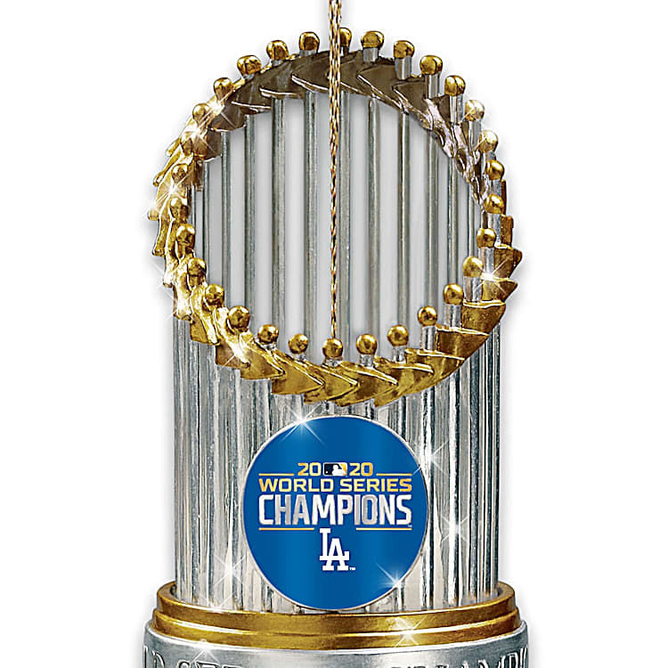 LOS ANGELES DODGERS 2020 WORLD SERIES CHAMPS TROPHY WOOD SIGN