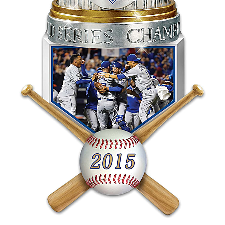 Baublebar MLB Gold Logo Hoops - Kansas City Royals