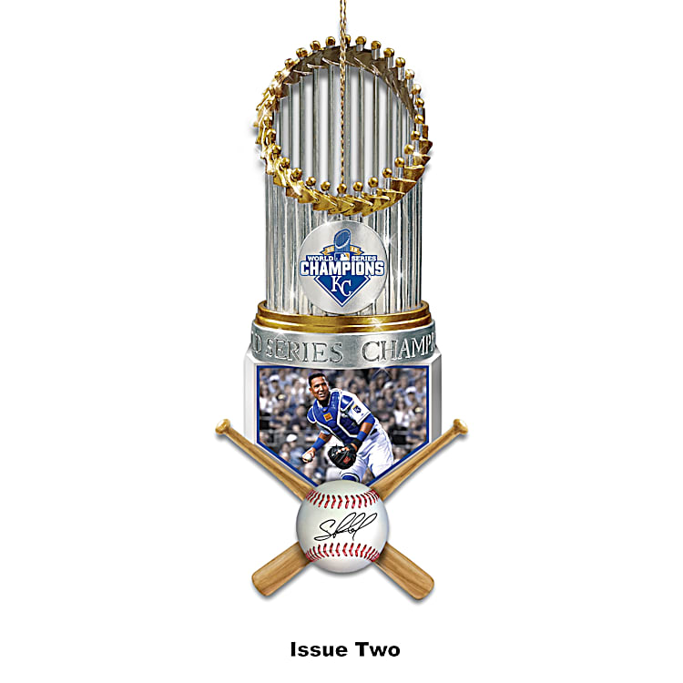 Kansas City Royals World Series Commemorative Ornament Collection