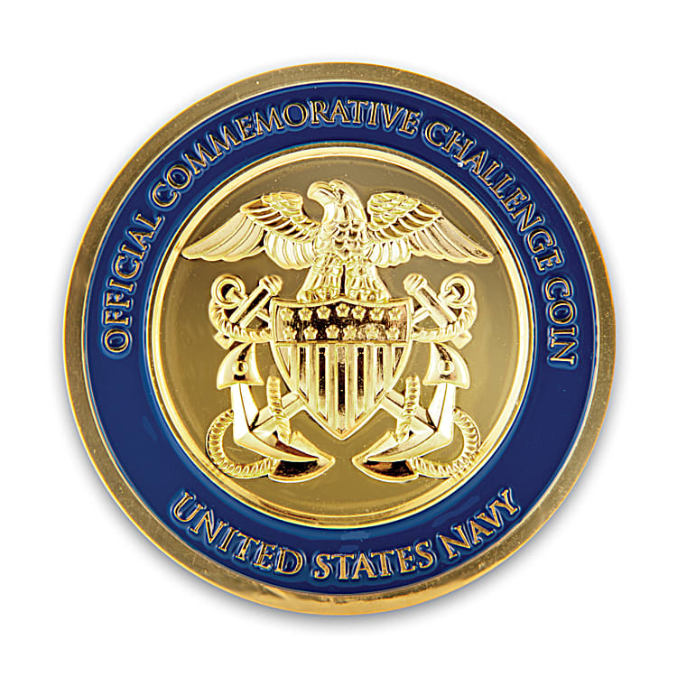 U.S. Navy Official Commemorative Challenge Coin Collection