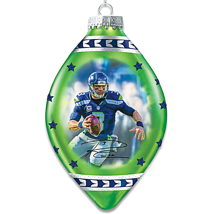 Seahawks Heirloom Glass Ornament Collection