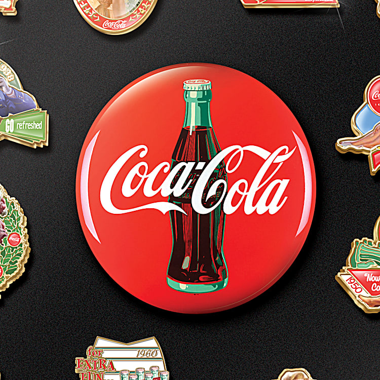 Coca Cola Coca-Cola 'One Wild and Crazy Taste' pin badge collection 