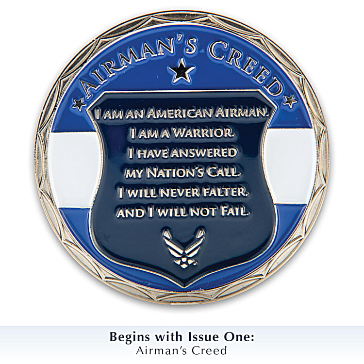 U.S. Air Force Commemorative Challenge Coin Collection With