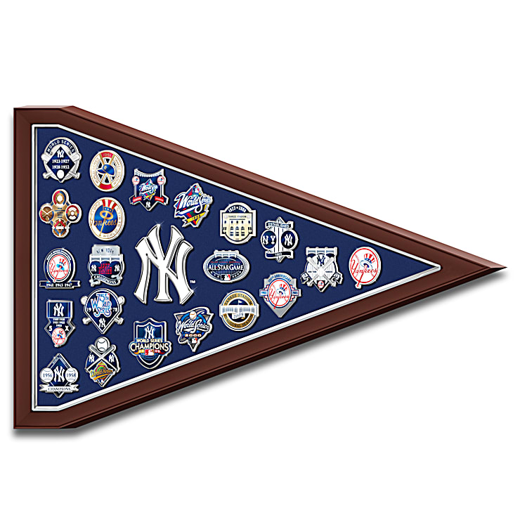New York Yankees Retired Number Lapel Pins 