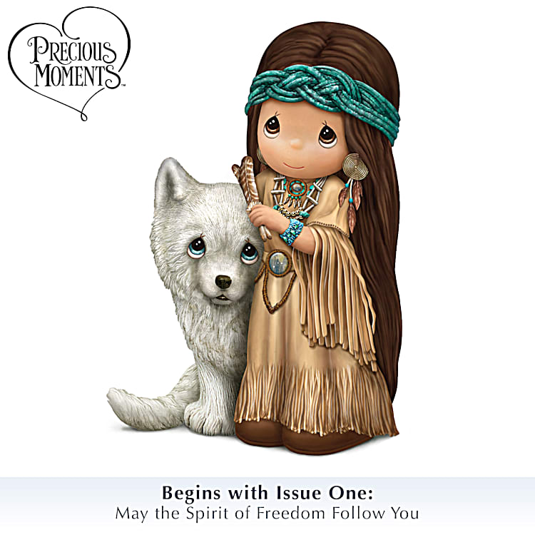 Precious moments native american indian dolls outlet
