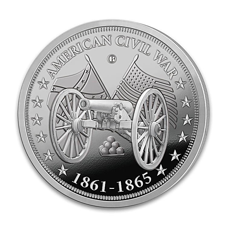 The Greatest Civil War Generals Silver-Plated Proof Coin