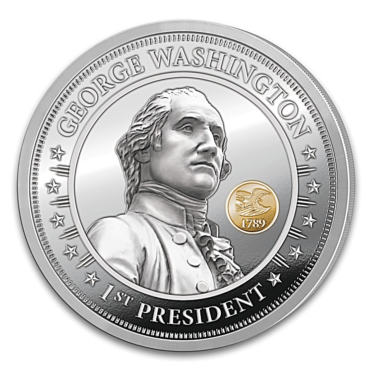 George Washington Legacy Silver-Plated Proof Coin Collection George Washington Legacy Silver-Plated Proof Coin Collection