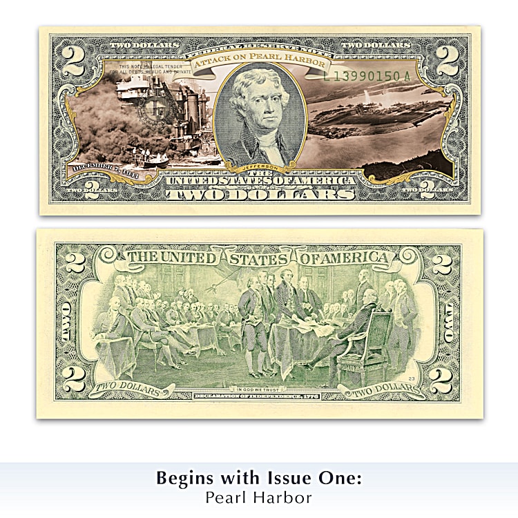 若者に人気のブランド The All-New World War II Legal Tender $2 Bills Currency 洋書