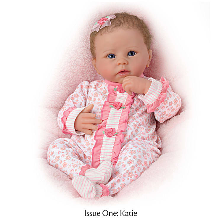 Reborn baby doll katie clearance