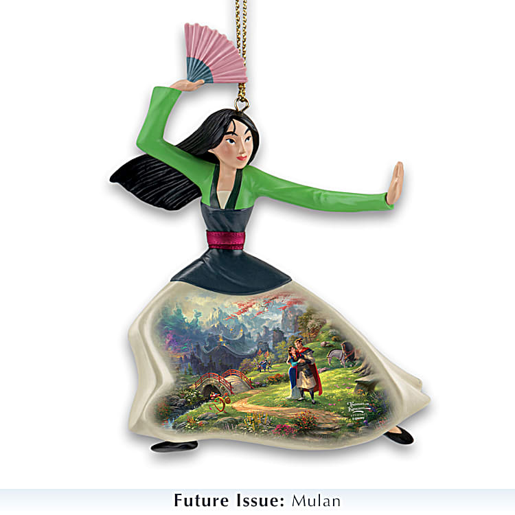 Disney shop princess ornaments