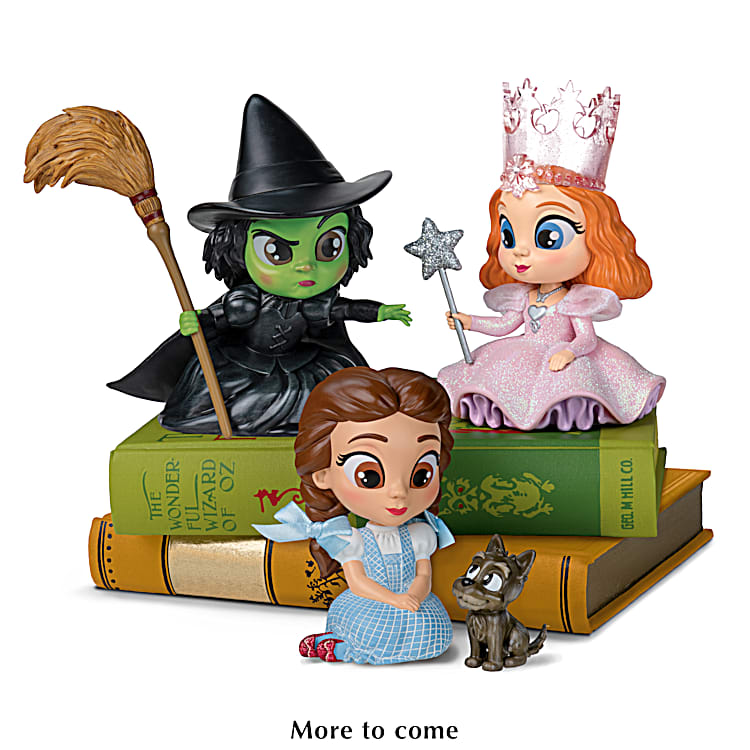 THE WIZARD OF OZ Hand-Painted Tiny Tot Figures Featuring