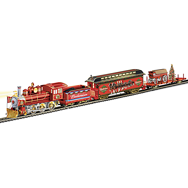 Budweiser Electric Christmas Train Collection Budweiser Holiday Express