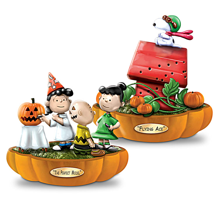 The PEANUTS: Its The Great Pumpkin Sculpture Collection