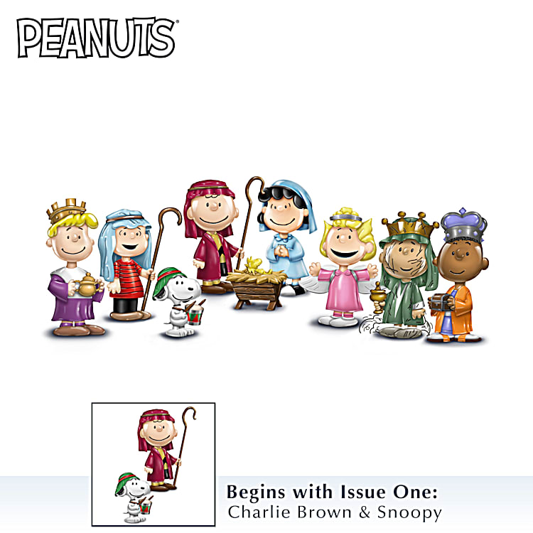 The PEANUTS Christmas Pageant Heirloom Porcelain Figurine