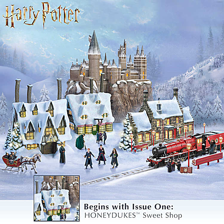 Harry potter christmas village sets hotsell