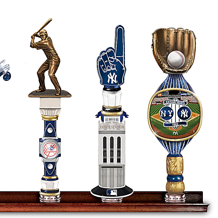 New York Yankees MLB Hand-Painted Beer Tap Handle Collection