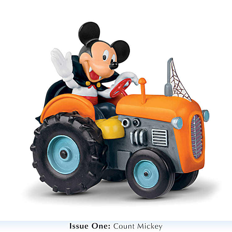 Halloween Tractor Wagon Sculpture Collection Featuring Licensed Art With  Hand-Painted Figures Of All Your Favorite Disney Characters