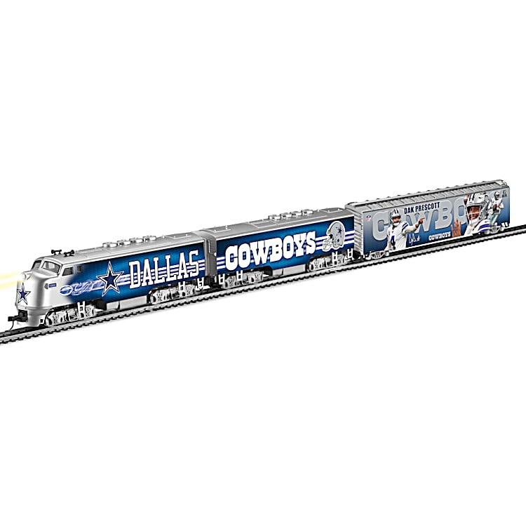 Dallas cowboys train set best sale