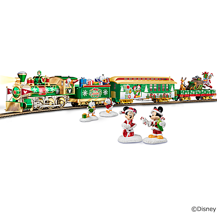 Disney holiday train set hotsell