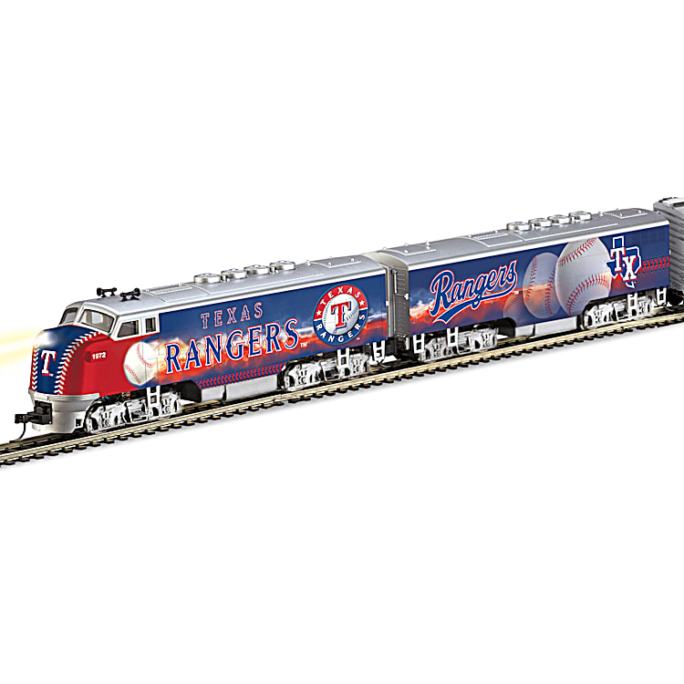 Texas Rangers MLB Express Electric Train Collection