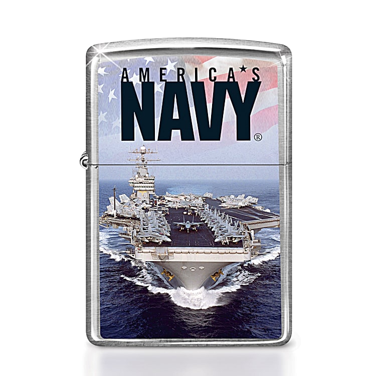 The United States Navy® Zippo® Lighter Collection With Custom