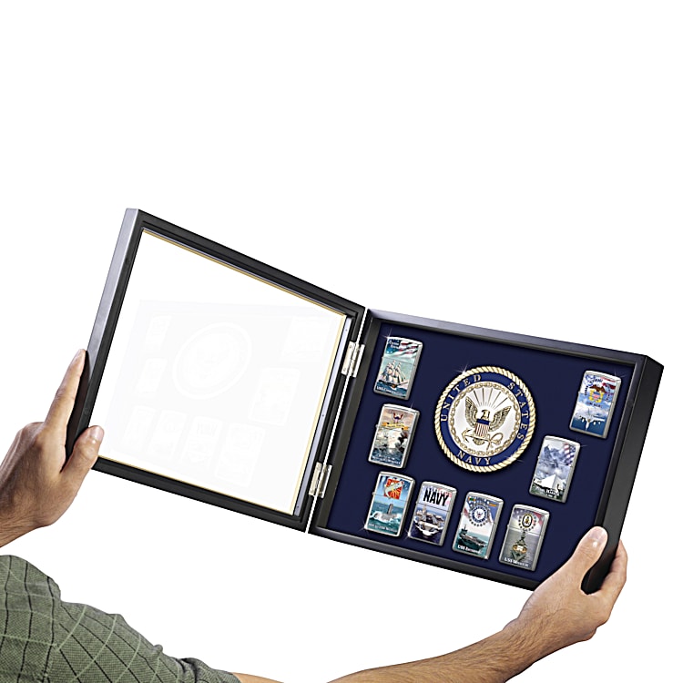 The United States Navy® Zippo® Lighter Collection With The United States Navy® Zippo® Lighter Collection With