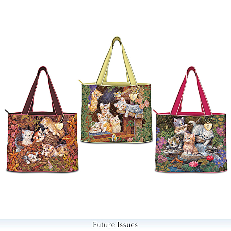 Kitten Tales Of Adventure Tote Bag Collection