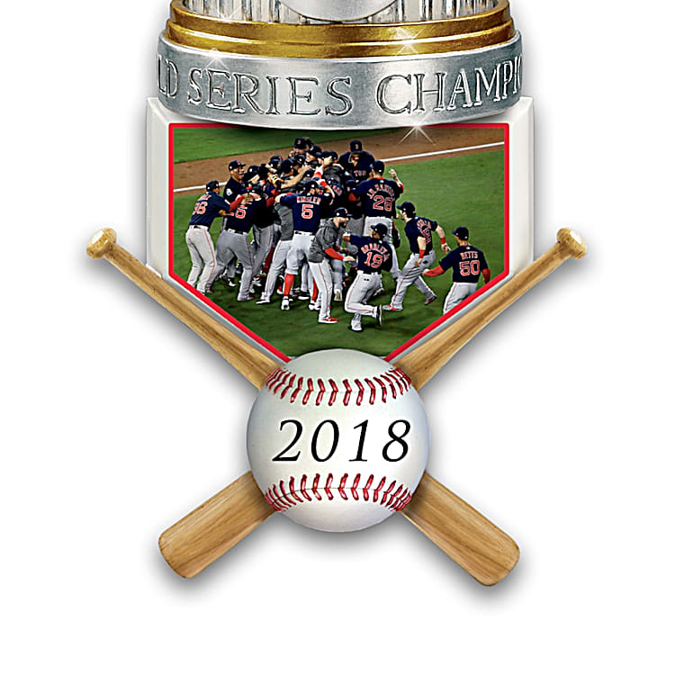 Boston Red Sox 2018 World Series Champions Trophy Paperweight MLB